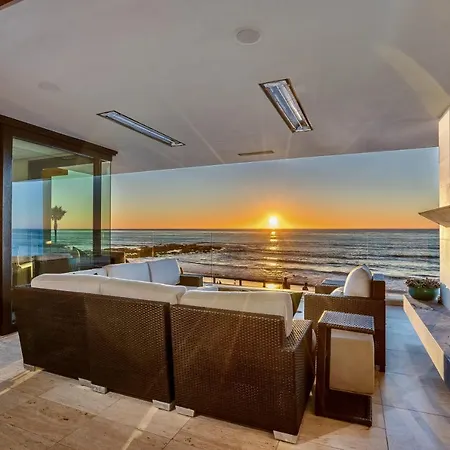 Luxury Beachfront Home With Hot Tub & Ocean Views
